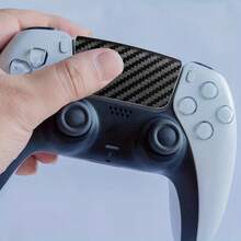 2Pcs Carbon Fiber Texture Game Controller Touchpad Stickers, Scratch Resistant Protective Decals For 5th Gen Gamepad, Durable Anti‑Scratch Touch Pad Cover Skin For Gaming Controllers - View 12