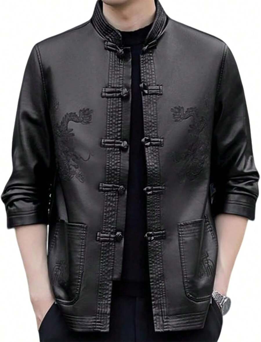 Men Asian Wear - Brown - View 1