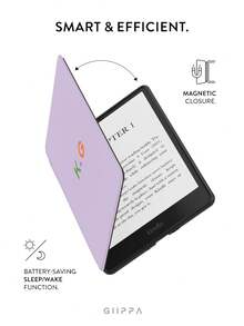 GIIPPA 1件客製化姓名 Kindle 電子閱讀器保護殼，具備自動喚醒/睡眠功能，輕巧便攜，適用於 Clara BW/Libra Colour/Clara Colour/Clara 2E、Paperwhite 10代/11代/12代、Kindle(Colorsoft)/10代/11代/12代及其他熱門機型，Kindle 配件/Kindle 保護殼，畢業禮物、情人節禮物、生日禮物 - 彩色 - 查看 3