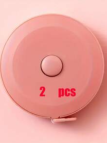 1/2pcs Macaron Multicolor 1pc Retractable Soft Tape Measure, Auto-Retract Function For Convenient Measurement, Mini Compact Size For Sewing, Cutting, Crafting, Clothing Pattern Making And Precise Measuring - Mini Tape Measure - View 14