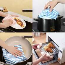20pcs Ultra Soft & Absorbent Microfiber Dish Cloths - Machine Washable Towels For Kitchen, Bathroom, Car And Window Cleaning - Multicolor - View 9