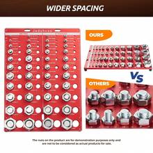 High Quality Thread Checker With Wider Spacing, 44 SAE And 44 Metric Bolt Size Finder - 1 - View 2