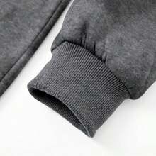 Áo khoác hoodie kéo khóa nam phong cách streetwear, áo nỉ xám kéo khóa toàn thân có túi kangaroo, chất vải mềm phù hợp cho phiêu lưu ngoài trời, tập gym và mặc hàng ngày - Xám - Xem 7