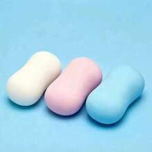 1pc Realistic Soap Model Squeeze Toy, Made Of Soft And Stretchable TPR Material, Used As Model Stress Relief Toy, Cute Dessert Sensory Hand Toy, For Anxiety Relief, Children's Party Gift, Independence Day Gift. - Multicolor - View 4