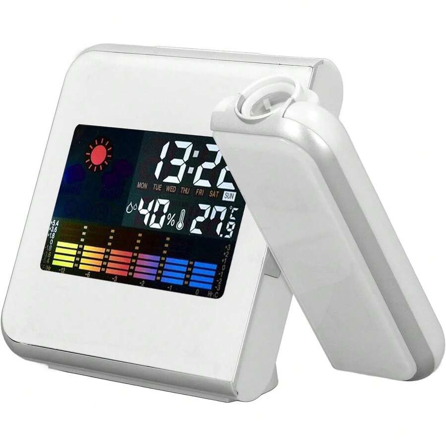 Weather Monitoring Clocks - Weiß ohne Verkabelung - Übersicht 1
