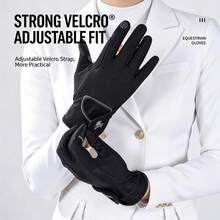 Full Finger Equestrian Gloves, Suitable For Riding, Cycling, Gardening, And Other Outdoor Activities, Suitable For All Seasons, Equestrian Equipment - Multicolor - View 8