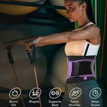 Adjustable Waist Trainer Corset Style Waist Cincher Body Shaping Belt Fitness Waist Belt - Multicolor - View 4