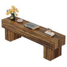 Tribesigns Television Stands & Entertainment Centers - Dark Brown - View 10