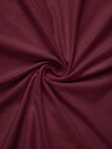 1pc Men's Casual Sleeveless Printed Round Neck Tank Top, Suitable For Sports, Fitness And Daily Wear - Burgundy - View 5