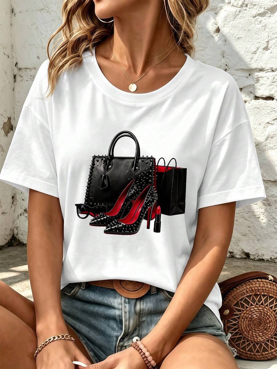 Women T-Shirts - White - View 1