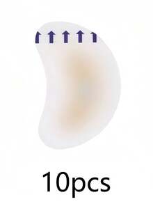 10pcs Transparent Invisible Thin Foot Pads, Prevent Friction For High Heels - Multicolor - View 17