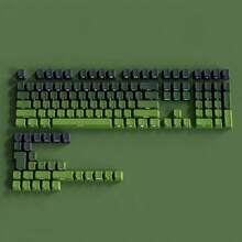 OEM Backlit Keycaps -104 Keys - Double Ray PBT Material - Minimalist Style, 61/64/68/84/87/96/98/100/104 Mechanical Keyboard, Gaming Keyboard Accessories, Gradient Backlight Effect, Durable PBT Material, Mechanical Keyboard Keycaps - View 10