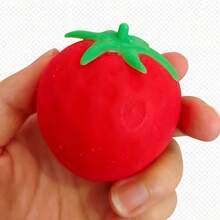 1 buah Mainan Squishy Stroberi Besar yang Lucu, Mainan Pereda Stres dengan Rebound Lambat, Squishy Keju, Squishy Pangsit, Mainan Jari, Squishy - MultiWarna - View 11