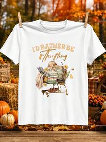 Women T-Shirts - White - View 2