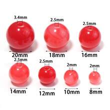 8-20mm Acrylic Dual-Color Gradient Cloud Beads, Dreamy Tie Dye Effect, DIY Handmade Beaded Bracelet, Necklace, Earrings, Jewelry Accessories Materials, Crafts, Clothing, Bags, Pendants, Car Charms, Keychains, Phone Chain Making Accessories - Random Color Mixing - View 8
