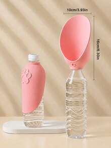 Portable Pet Water Adapter, Random Handmade Bracelet, Leakproof Foldable Leaf Cap With Twist-Lock, For Hikers And Runners, Fits Standard Water Bottles, Quick-Release Design, Dishwasher - Use On Long Walks, Jogging, Or Road Trips - Multicolor - View 14