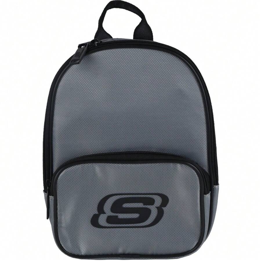 Skechers Star Backpack - Grey Women Backpacks SKCH7503-GRY - Grey - View 1