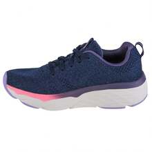 Skechers سكيتشرز ماكس كوشينينج إليت-كلاريون 128564-NVPR أحذية جري نسائية باللون الكحلي - أزرق غامق - مشاهدة 2