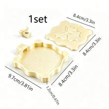Magnetic Bowknot Diamond Painting Tray With Magnetic Lid To Prevent Bead Spillage, Wavy Edge Bowknot Design, Practical Divided Bead Slots, Suitable For DIY Diamond Painting Crafts, Bead Sorting And Storage, Easy To Use, Dedicated Tool Tray For Diamond Painting - A - View 8