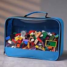 1pc PVC Zipper Storage Bag Set, For Organizing Children's Toys, Clay, Board Games And More - Style 3 - View 15