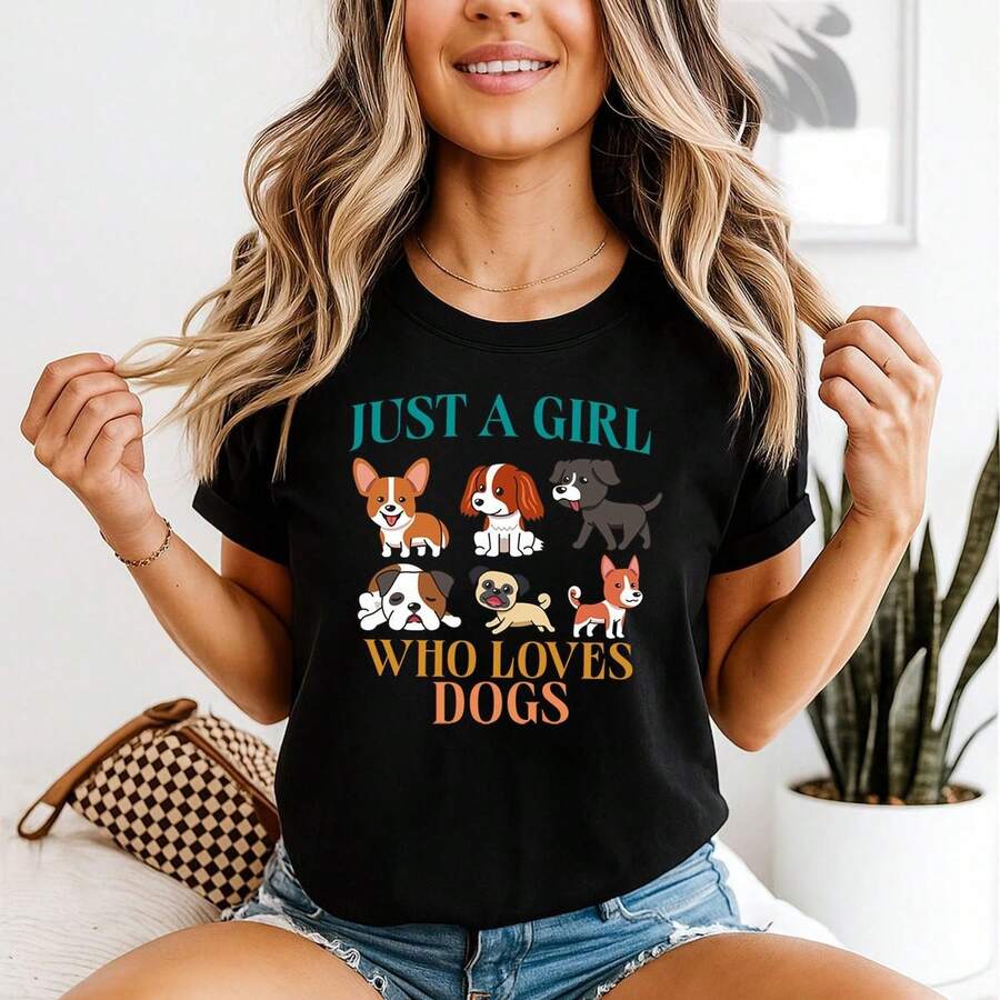 Women T-Shirts - Black - View 1
