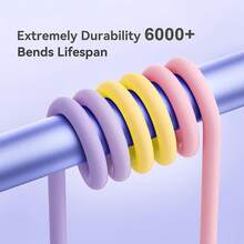 Tzlrxl USB-C To Lightning Fast Charging Cable, Multi-Color Soft & Durable, High-Speed Data - Green - View 9
