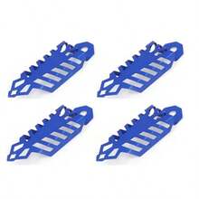 4pcs Motorcycle Off-Road Exhaust Pipe Heat Guard Shock Absorber Hollow Design Better Heat Dissipation CNC Material - Heat-resistant Cover - View 11