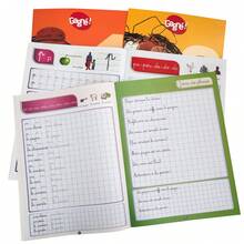 Lachilly French Alphabet Handwriting Practice Workbook Set, Letter Tracing And Copying Exercises, Language Learning Materials, Classroom Learning Resources - YY053ALL 2 Books Set - View 8