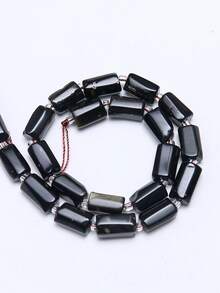 1 Strand 8-11mm Natural Garnet Amazonite Tourmaline Gems Beads Irregular Cylinder Shape Beads For Jewelry Making Diy Bracelet Accessories - Multicolor - View 16