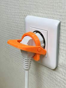 2pcs Easy-Grip European E/F Type Power Plug Puller, Hand And Foot Dual-Use Plug Removal Tool, Reusable Plug Disassembly Accessory, Suitable For Stuck And Inaccessible Wall Outlets; Ideal For Elderly, Arthritis Patients, And Individuals With Weak Grip - High Quality - View 4