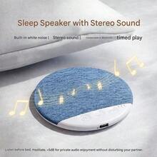 PANDA Pillow Bluetooth Speaker For Sleeping, Deep Sleeping With White Noise, It Won't Disturb Your Partner And Has A Timer Function To Shut It Off, 200mAh, Ultra-Thin Pillow Bluetooth Speaker | Sleep Better Without Earbuds, Compatible With Android & IOS - View 6
