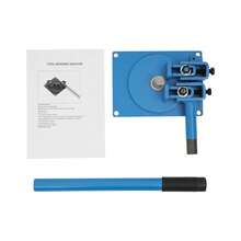 Manual Rebar Bender,Metal Rod Bar Bender,Manual Rebar Bending Machine For Steel - Blue - View 3