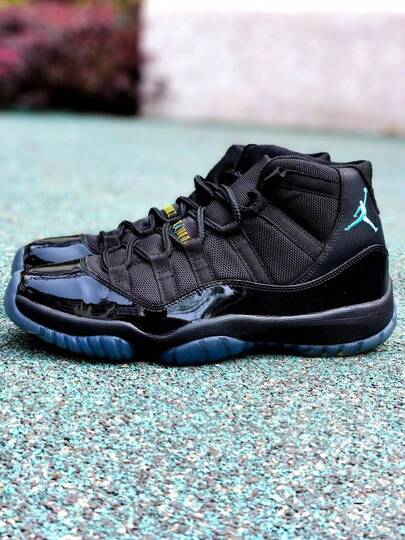 Nike Jordan Air Jordan 11 Retro Gamma Blue Tre Ndy High-Top Retro Basketball Shoes Unisex Gamma Blue 2013 Edition
