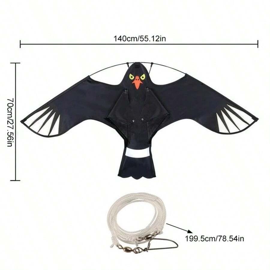 Flying Hawk Kite Garden Bird Repeller Scarer Deterrent Pest Control Protect Crop - UK-h432702 - View 1