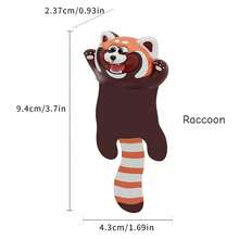 1pc Creative 3D Cartoon Animal Bookmark, Panda, Dog, Cat, Wolf, Suitable For Reading, Can Clip Pages, Student Gift, School Supplies - one-size - View 26