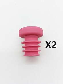 1/2/5pcs Simple & Reusable Silicone Wine Stoppers, Suitable For Wine, Beer, Champagne Bottles, Dishwasher , Keeps Liquor Fresh - Multicolor - View 15