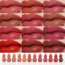 12 Colors Mini Capsule Lipstick Set, Color-Changing Lip Balm Set, Long-Lasting Pigment, Velvet Matte Texture, Effectively Fades Lip Lines, Easy To Apply, Non-Smudging, Non-Sticky, Waterproof And Portable - Tasteless - View 2