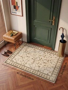 1 buah Karpet Ruang Tamu Motif Bunga Unta Musim Gugur. Cocok untuk Dapur, Ruang Makan, Dekorasi Liburan Kamar Tidur, Kantor, Lobi, Keset Anti Selip, Kamar Mandi, Lorong, Ruang Belajar, Karpet Area Ruang Bermain. - Unta - View 13