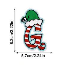 The Grinch 8pcs(Random Style) Christmas Embroidered Fabric Patches DIY Iron-On Stickers For Clothing, Bags, Holiday Decoration Material, Clothes Patch Stickers, Halloween Christmas Clothes Patch Stickers - Multicolor - View 5