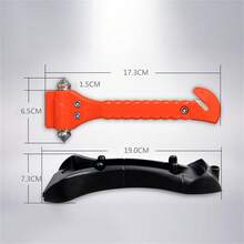 3pcs Emergency Hammer 2 In 1 Car Window Breaker Seatbelt Cutter Glass Escape Glowing - Car Emergency Hammer - View 3