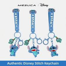 Mesuca Disney Stitch Character Keychain With Wrist Strap, Cute Character Pendant Decoration, Suitable For Backpack, Handbag, Car Keys, Multiple Styles Available, 1pc - View 1