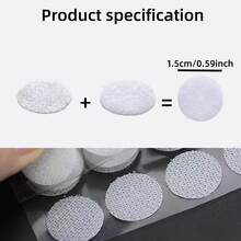 Snap Tape Designed For Deep V-Neck Shirts - A Quick Solution To Prevent Gaping, No Sewing Needed, Fabric-Friendly, Includes A Kit Of 204pcs With 102 Pairs In Black And White. Perfect For Craft Lovers, Projects - One Size Fits All - View 7