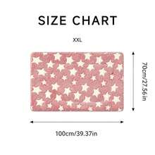 Pet Sleeping Mat For Cats And Dogs, Soft And Comfortable Pet Pad, Foldable And Easy To Store, Non-Slip And Durable, Warm Resting Mat, Suitable For Indoor Sofa And Bedroom, Cat Bed And Dog Bed Mat - Pink - View 10