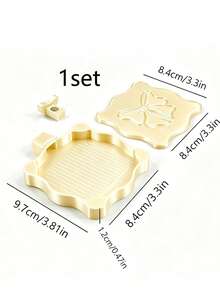 Magnetic Bowknot Diamond Painting Tray With Magnetic Lid To Prevent Bead Spillage, Wavy Edge Bowknot Design, Practical Divided Bead Slots, Suitable For DIY Diamond Painting Crafts, Bead Sorting And Storage, Easy To Use, Dedicated Tool Tray For Diamond Painting - A - View 14
