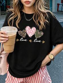 Women T-Shirts - Black - View 2