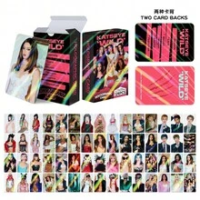 124pcs KATSEYE New Album WILD KPOP Star LOMO Collectible Holographic Photocards - 98282-kATSEYE - View 4