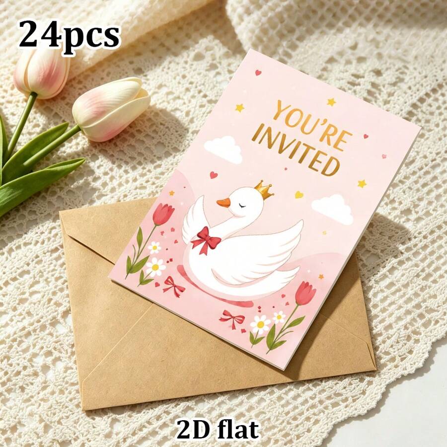 DIY Invitations, Greeting Cards, Thank You Notes, Office Supplies, Suitable For Weddings, Birthdays, Parties - View 1