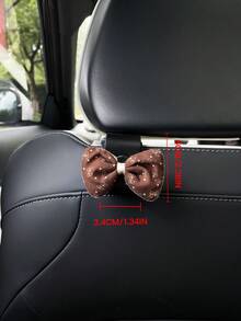 創意蝴蝶結汽車掛鉤，汽車座椅背收納掛鉤，汽車內飾收納掛鉤 - A - 查看 11