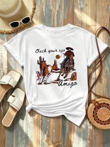 Women T-Shirts - White - View 2