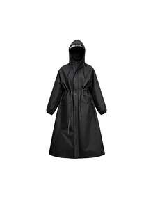 Women's Long Hooded Raincoat Outdoor Windproof Rain - Women's Raincoat - View 12